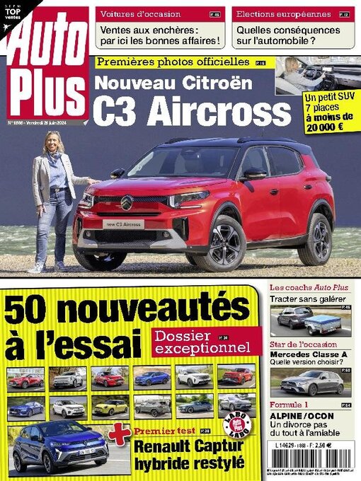 Editions Mondadori Axel Springer (EMAS)作のAuto Plus Franceの作品詳細 - 貸出可能